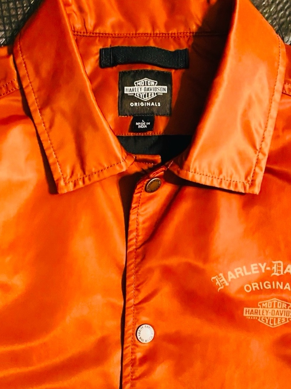 Harley H-D Davidson PowerTrain Coaches Jacket - Picture 5 of 12